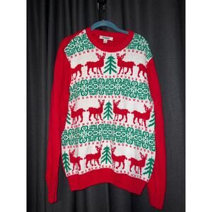 Ugly Christmas Sweater Xmas Size Large
